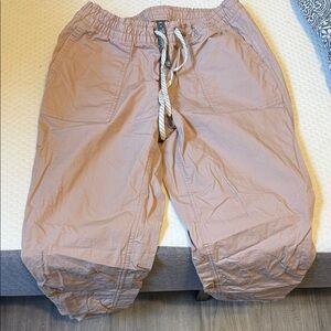 Vuori Casual Tan Drawstring Pants